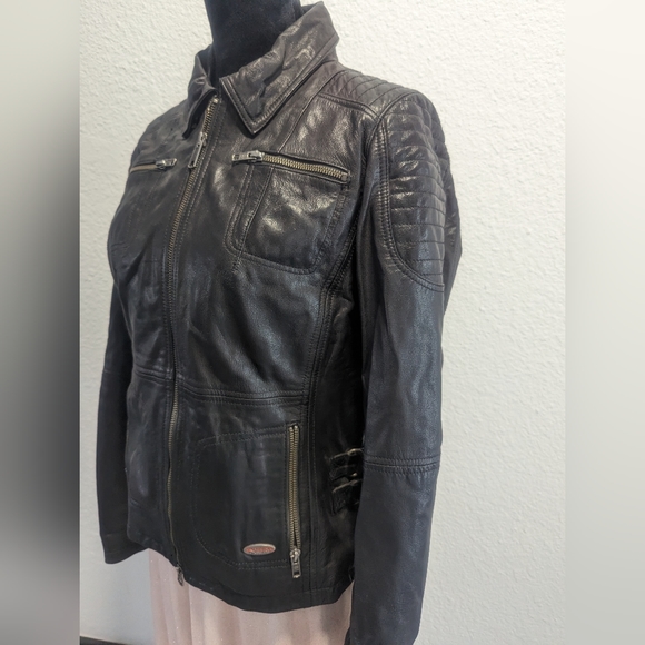 Harley Davidson Women's Riding Jacket Medium - Picture 2 of 6
